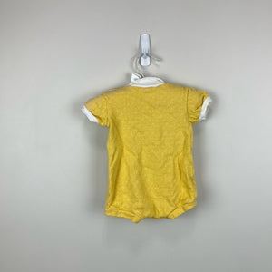 Vintage Carter's Yellow Balloon Romper 6 Months