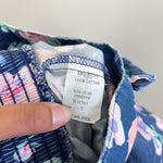Load image into Gallery viewer, Vintage OshKosh B'gosh Navy Floral Skirt 5T USA
