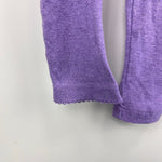 Load image into Gallery viewer, Mini Boden Supersoft Pointelle Long Sleeve T-Shirt Purple 9-10
