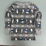 Load image into Gallery viewer, Hanna Andersson Organic Cotton Long John Pajamas Winter Penguins 80/85 cm 2T
