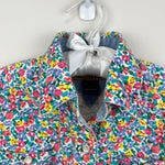 Load image into Gallery viewer, Vintage Limited Jeans Sleeveless Floral Button Front Shirt 4T
