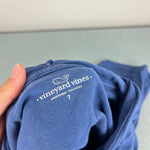 Load image into Gallery viewer, Vineyard Vines Boys' Long-Sleeve Football Whale Hooded T-Shirt Blue 6

