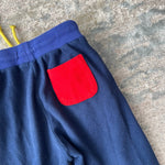 Load image into Gallery viewer, Mini Boden Cosy Fleece Joggers Navy Blue 6
