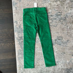 Load image into Gallery viewer, Crewcuts Boys' Stretch Corduroy Pants Brilliant Kelly Green 8 NWT
