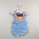 Load image into Gallery viewer, Vintage Mayfair Applique Sailor Duck Shortall Romper Baby Boy
