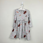 Load image into Gallery viewer, The Gruffalo x Joules Hampton Paperbag Waist Jersey Dress 98 cm 3T
