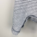 Load image into Gallery viewer, Hanna Andersson Reversible Overalls In Organic Cotton Heather Gray Newborn
