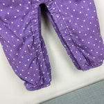 Load image into Gallery viewer, Mini Boden Cord Dungaree Set Aster Purple Pin Spot Bunny 12-18 Months
