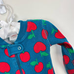 Load image into Gallery viewer, Hanna Andersson Blue Red Apple PJs 90 cm 3T
