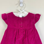 Load image into Gallery viewer, JoJo Maman Bebe Pretty Cord Dress 6-12 Months NWT
