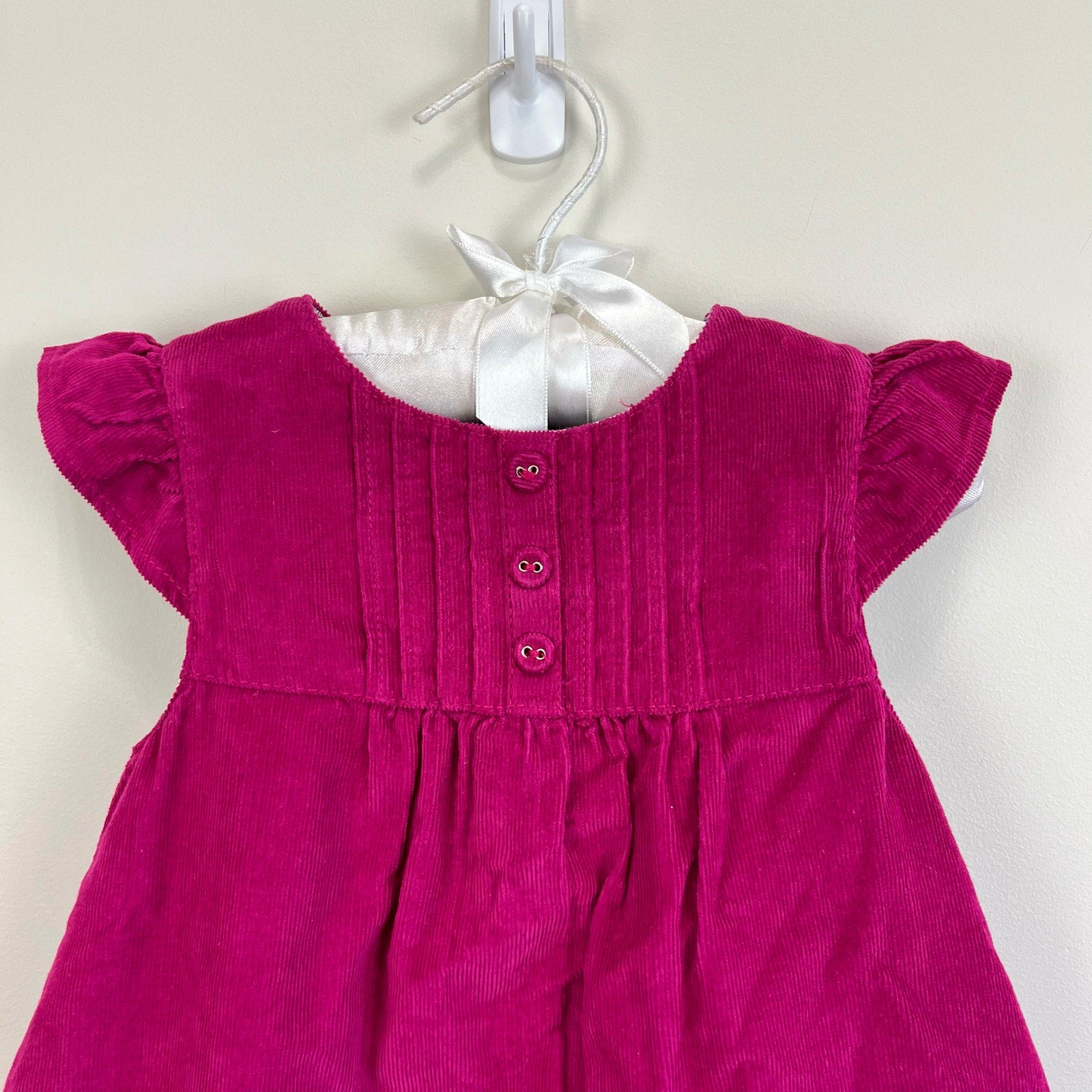 JoJo Maman Bebe Pretty Cord Dress 6-12 Months NWT