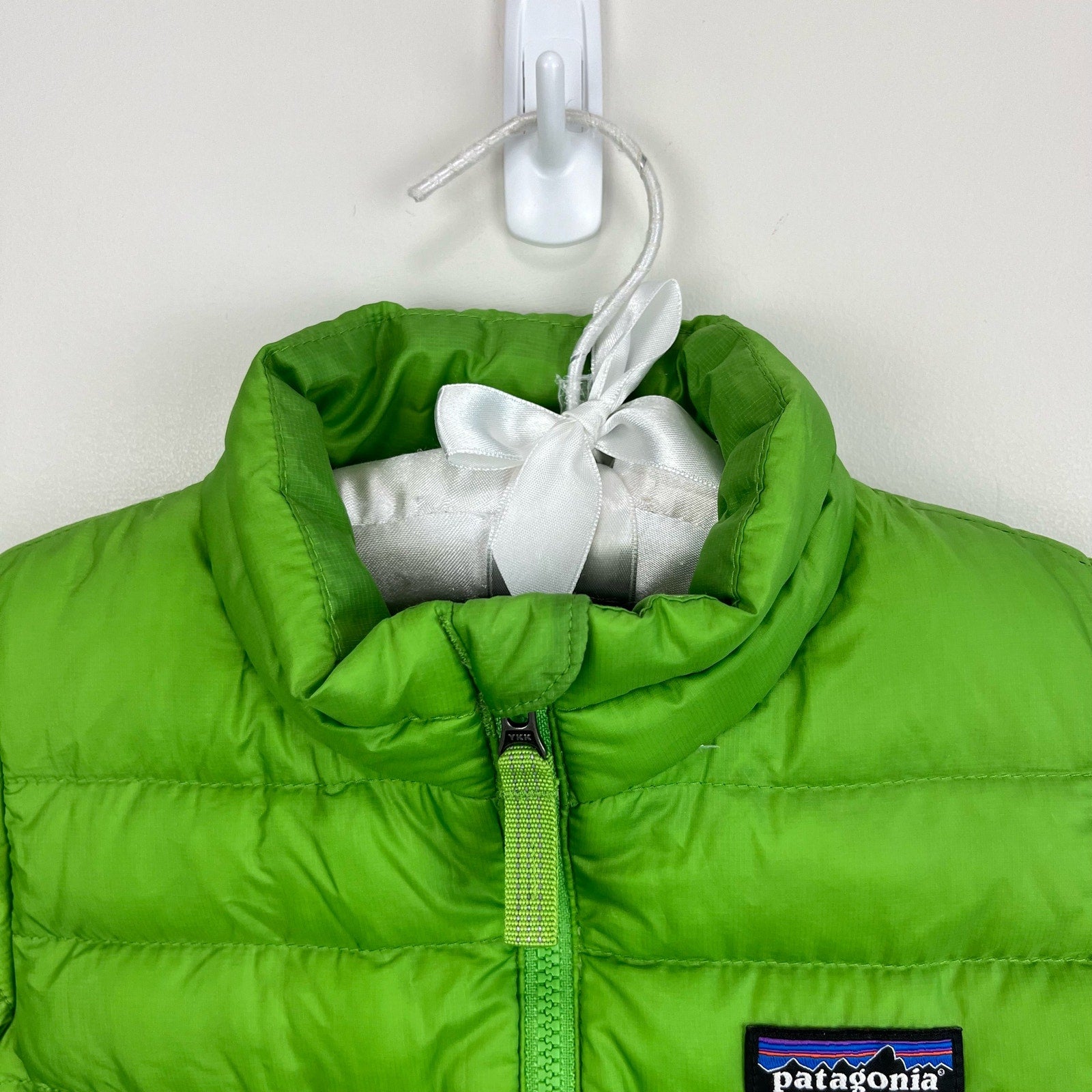 Patagonia Baby Down Sweater Coat Green 3-6 Months