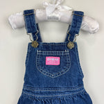 Load image into Gallery viewer, Vintage OshKosh B&#39;gosh Denim Jumper Dress 24 Months USA
