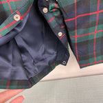 Load image into Gallery viewer, Ralph Lauren Cotton Bodysuit &amp; Plaid Overall Set 6-9 Months NWT
