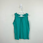 Load image into Gallery viewer, Hanna Andersson Bright Basics Tank Teal 130 cm 8
