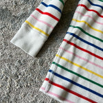 Load image into Gallery viewer, Hanna Andersson Rainbow Striped Pajamas 80/85 cm 2T
