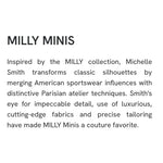 Load image into Gallery viewer, Milly Mini Textured Wave Flare Dress Navy Blue Stripes 7/8 NWT
