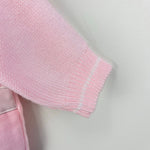 Load image into Gallery viewer, Vintage Kids Exchange Pink Ruffle Snow Day Sweater 6 Months
