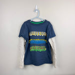 Load image into Gallery viewer, Mini Boden Long Sleeve Applique Caterpillar T-Shirt 9-10

