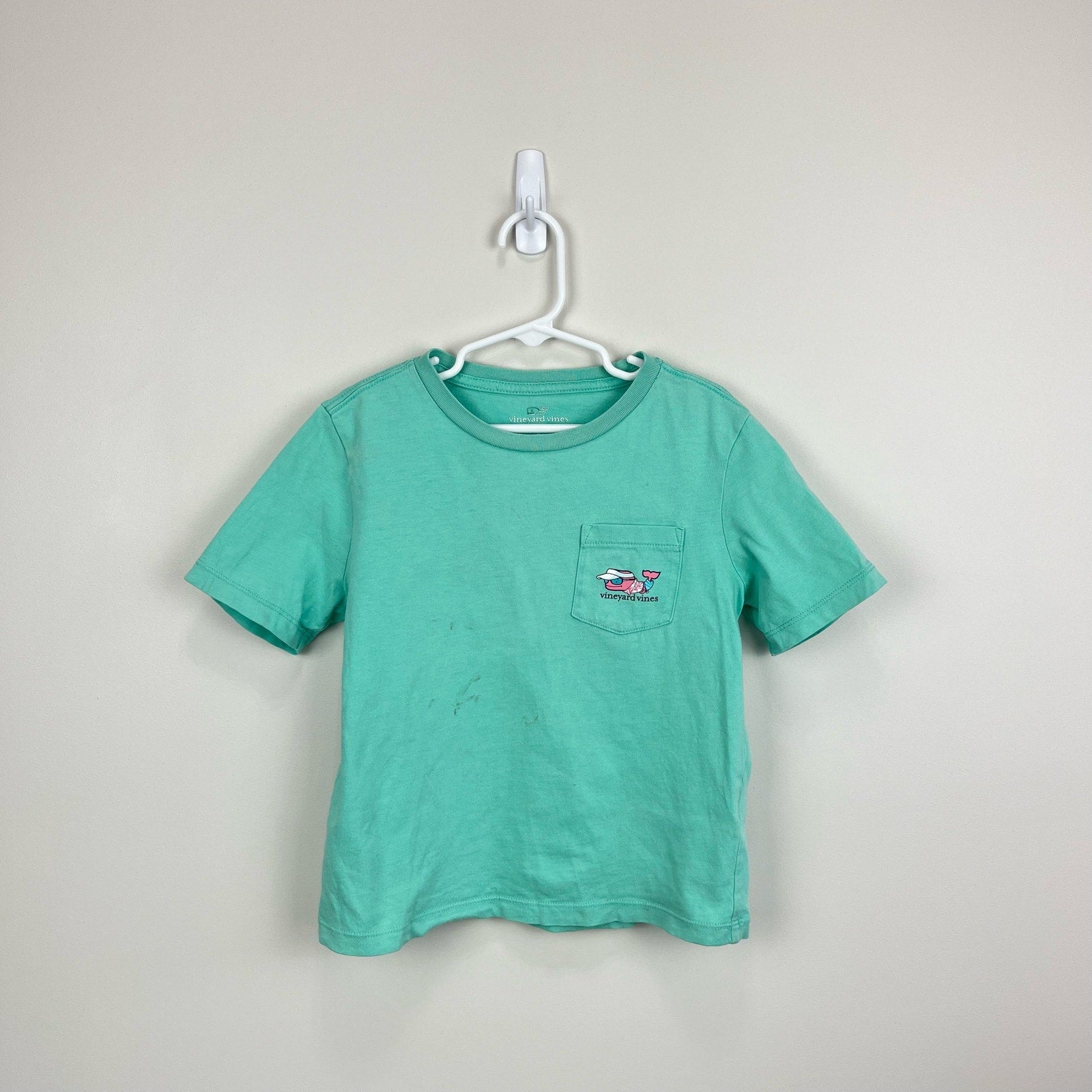 Vineyard Vines Short Sleeve Whale Pocket Tee 5T