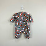 Load image into Gallery viewer, The Bonnie Mob Baby Dreamer Sleepsuit Gray Dove 0-3 Months NWT
