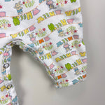 Load image into Gallery viewer, Vintage Zutano Bunny Garden Laundry Romper Overalls 6-12 Months
