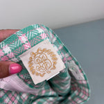 Load image into Gallery viewer, The Beaufort Bonnet Company Perrin Pocket Skirt Putney Plaid with Brass Buttons 8
