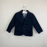Load image into Gallery viewer, Crewcuts Boys Thompson Suit Jacket and Pants Navy Blue 2T
