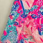 Load image into Gallery viewer, Lilly Pulitzer Girls Mini Mila Shift Dress Light Pascha Pink Aquadesiac 12
