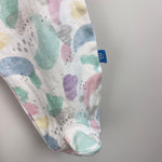 Load image into Gallery viewer, Magnetic Me Pastel Paint Splatter Organic Cotton Footie 3-6 Months
