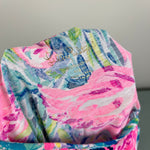 Load image into Gallery viewer, Lilly Pulitzer Girls Candice Romper Multi Flamenco Beach M 6-7
