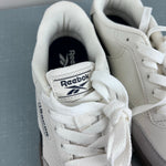 Load image into Gallery viewer, Reebok Kids Forte Lounger Sneakers White Navy Gray 2 NWOT
