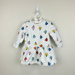 Load image into Gallery viewer, Hanna Andersson Baby Printed French Terry Dress Flowers 75 cm 12-18 Months

