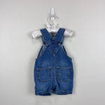 Load image into Gallery viewer, Baby Gap Denim Shortalls 3-6 Months
