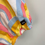 Load image into Gallery viewer, Tea Collection Rainbow Ruffle Romper 12-18 Months
