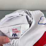 Load image into Gallery viewer, Vintage Hush Puppies White Applique Ship Shortall Romper 24 Months
