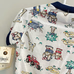 Load image into Gallery viewer, Vintage Carter&#39;s Safari Tour Pajamas 24 Months NWT
