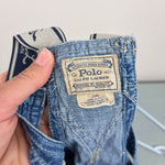 Load image into Gallery viewer, Polo Ralph Lauren Cotton Denim Overalls 24 Months
