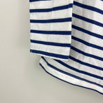 Load image into Gallery viewer, Mini Boden Every Day Breton T-Shirt Navy Ivory Rainbow Wave 3-4
