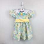 Load image into Gallery viewer, Vintage Pastel Floral Party Dress 4T
