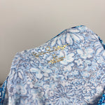 Load image into Gallery viewer, Lilly Pulitzer Girls Mini Belden Dress Cumulus Blue Blooming Together M 6-7
