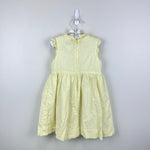 Load image into Gallery viewer, Florence Eiseman Yellow Ruffle Flower Applique Dress 4T
