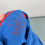 Load image into Gallery viewer, Mini Boden Short Sleeve Applique T-Shirt Blue Surfing Cow 9-10
