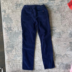 Load image into Gallery viewer, Mini Boden Cozy Corduroy Drawcord Trousers Navy Blue 10
