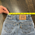 Load image into Gallery viewer, Vintage Levi's 566 Loose Fit Orange Tab Jeans 2T
