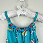 Load image into Gallery viewer, Mini Boden Bead Playsuit Romper Corsica Blue Island Adventure 6-7
