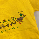 Load image into Gallery viewer, Boston Make Way for Ducklings Short Sleeve Yellow T-Shirt 18 Months

