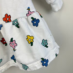 Load image into Gallery viewer, Hanna Andersson Baby Printed French Terry Dress Flowers 75 cm 12-18 Months
