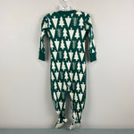 Load image into Gallery viewer, Hanna Andersson Holiday Footed HannaJams Sleeper Winter Green 75 12-18 Months NWT
