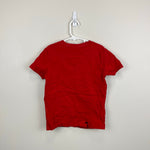 Load image into Gallery viewer, Mini Boden Short Sleeve Red Applique Keyboard T-Shirt 7-8
